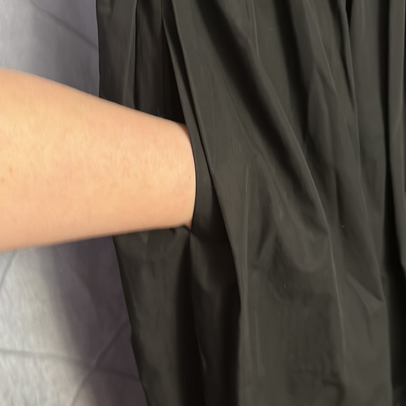 🧡 J crew A line princess sleeveless black formal dress /ballgown w/pockets sz 8 - Picture 8 of 9